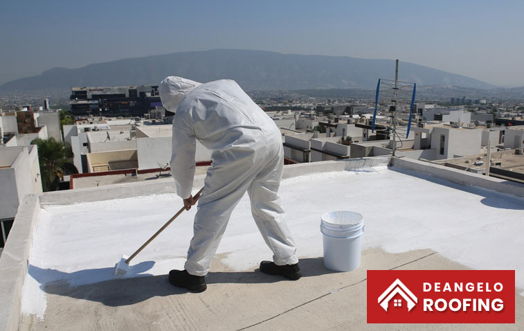 Applying of Cool Roof Coatings 