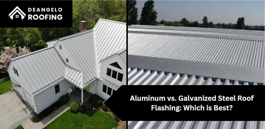 Aluminum vs. Galvanized Steel Roof Flashing